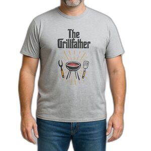 NWT ADTN Men’s “The Grillfather” Graphic Tee | Size XL